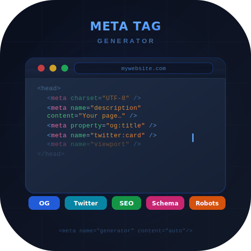 Meta Tag Generator icon